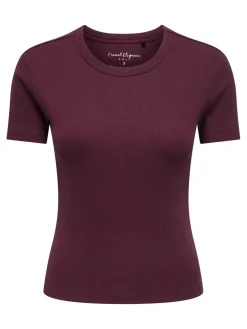 Onlval S/S O-Neck Top