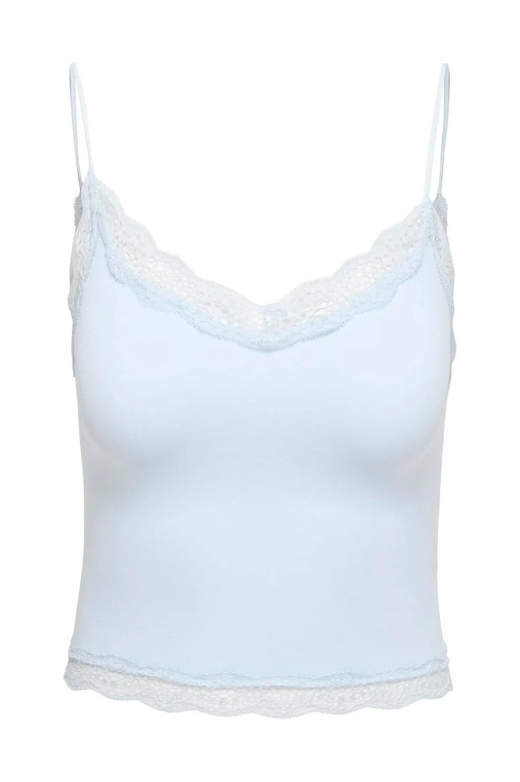 Onlvicky Lace Seamless Cropped Top