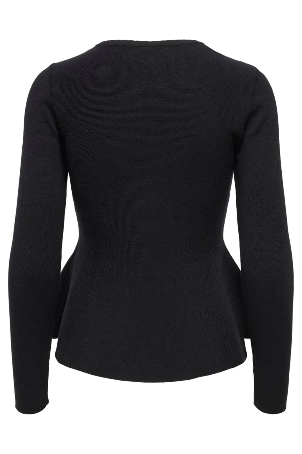 Onlvilda Ls Peplum O-Neck Knt