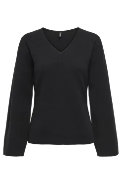 Onlviola Ls Fit V-Neck Knt