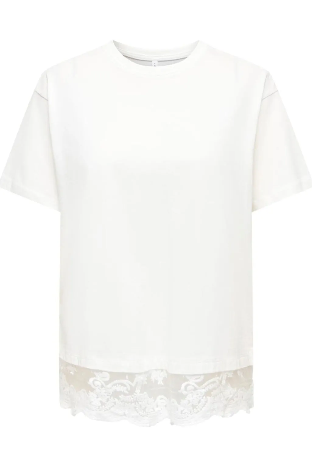 Onlvivvi S/S Lace Bottom Top