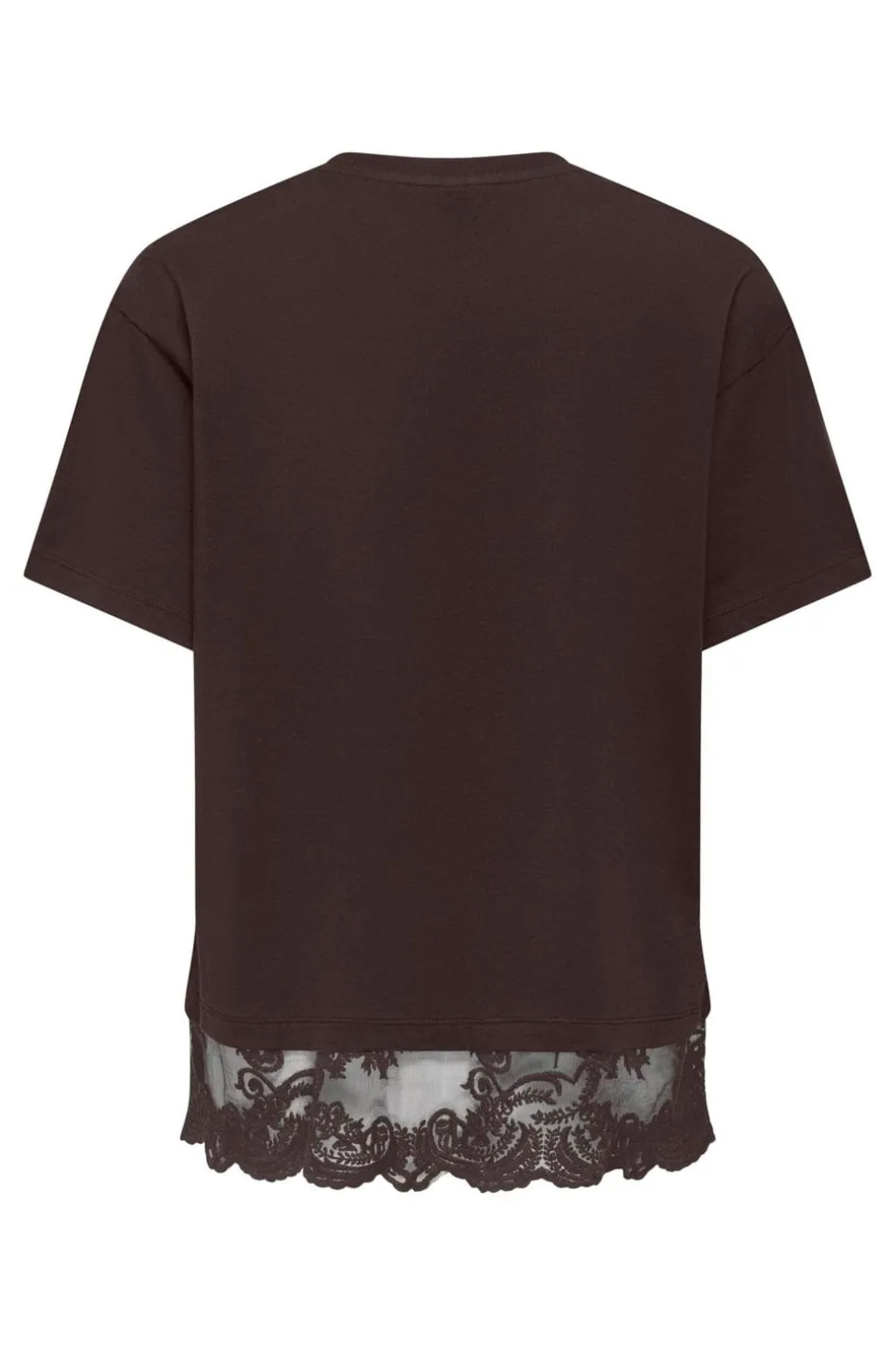 Onlvivvi S/S Lace Bottom Top