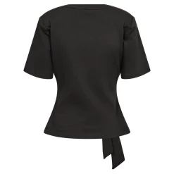 Orianecc Pleat Tie Tee 500096