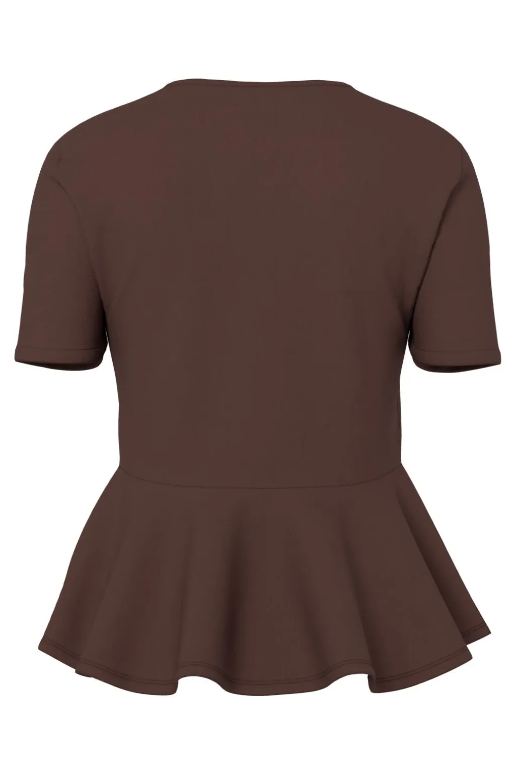 Pcalisa Ss Peplum Top