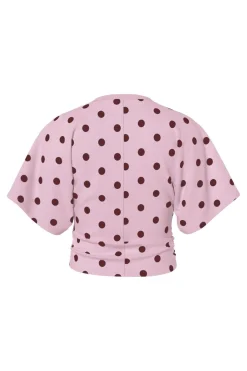 Pcalli Ss O-Neck Top Dm