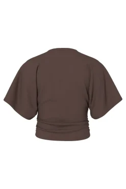 Pcalli Ss O-Neck Top Dm