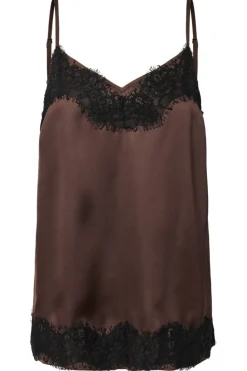 Pcariel Sl Lace Detail Top Pp