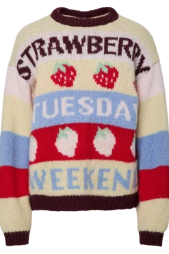 Pcbikka Ls O-Neck Knit