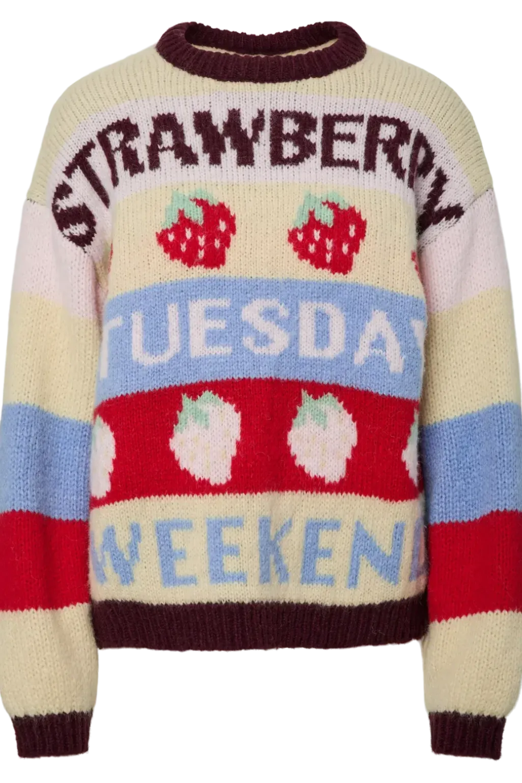 Pcbikka Ls O-Neck Knit
