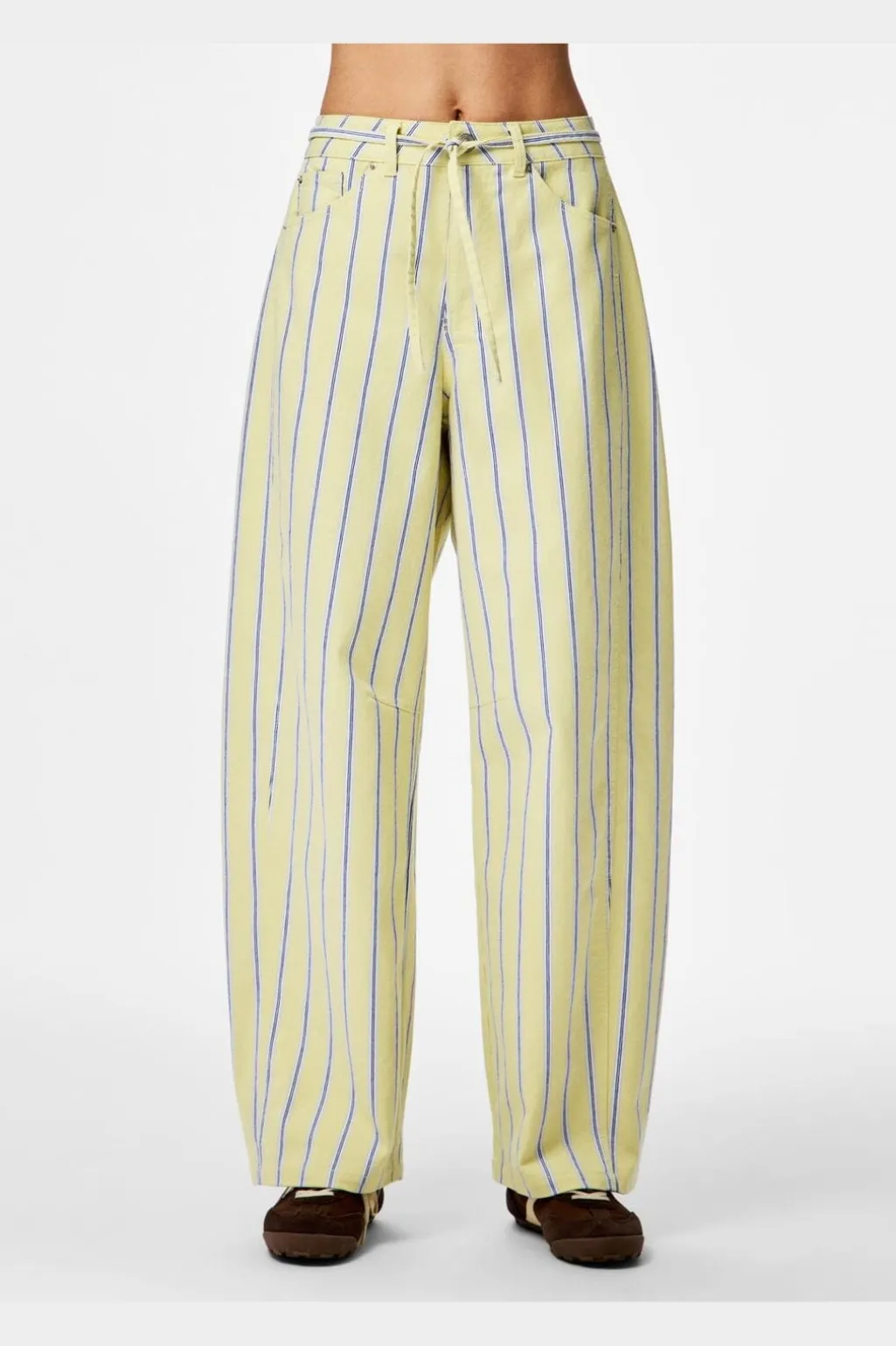 Pcbillo Tie Barrel Jeans