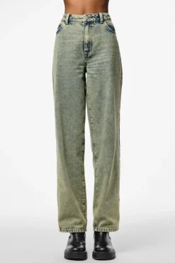 Pcdria Straight Denim Pants