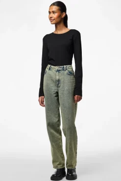 Pcdria Straight Denim Pants