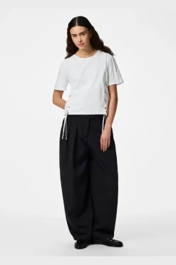 Pcfenja Ss Tie Detail T-Shirt Jsr Pp
