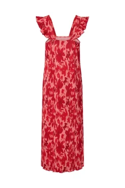 Pcflora Strap Flounce Dress Msa