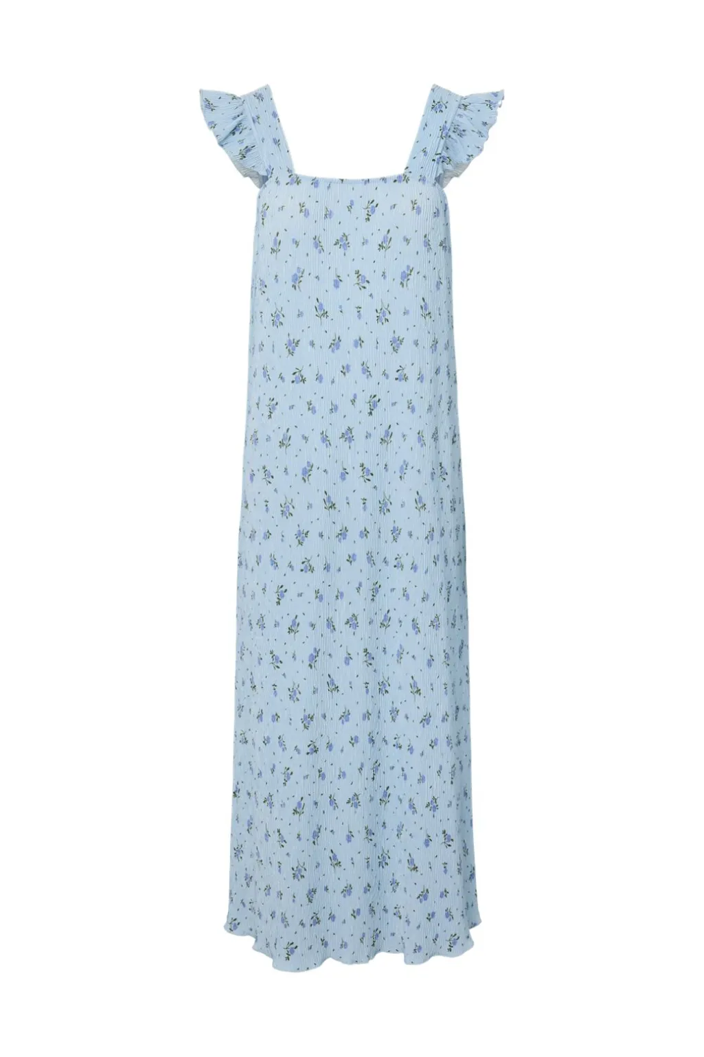 Pcflora Strap Flounce Dress Msa