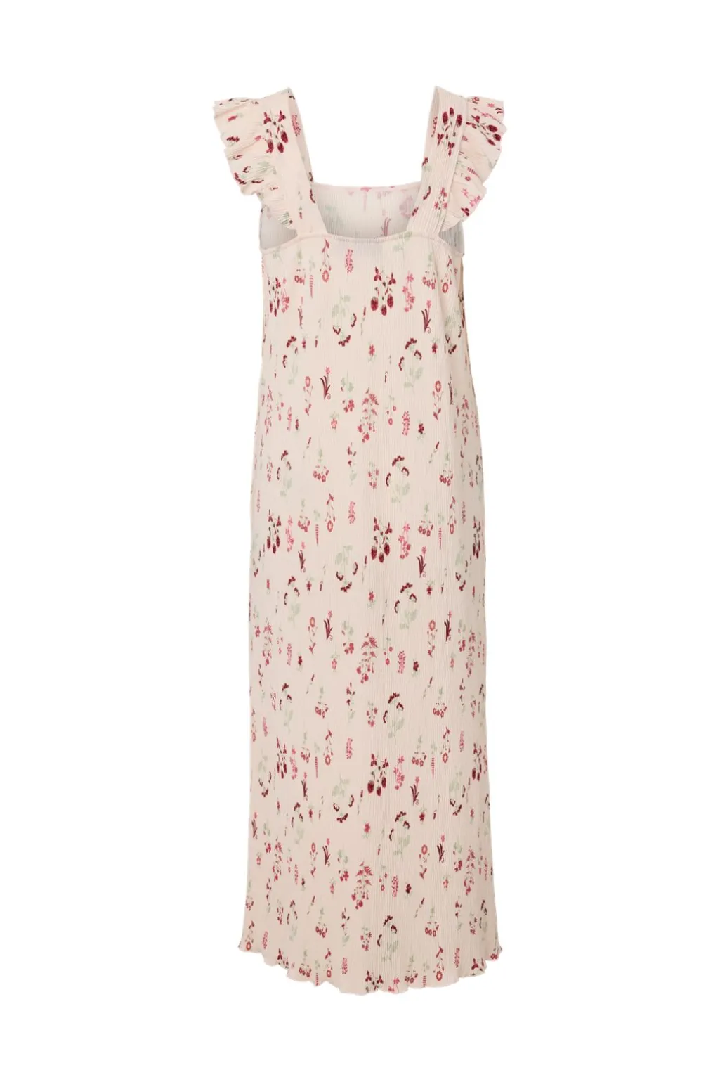 Pcflora Strap Flounce Dress Msa