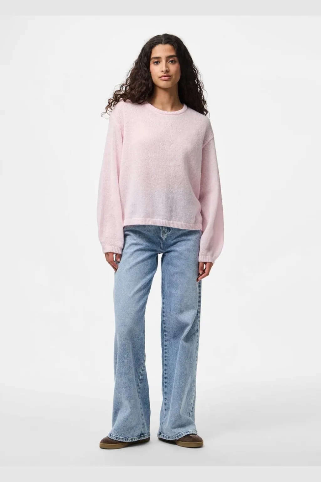 Pcida Ls O-Neck Knit