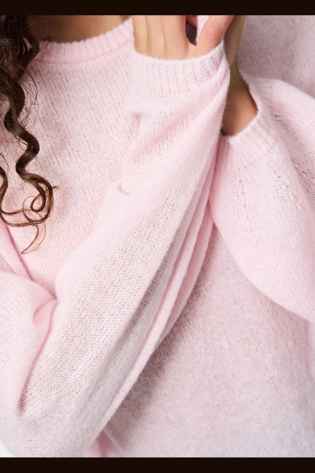 Pcida Ls O-Neck Knit