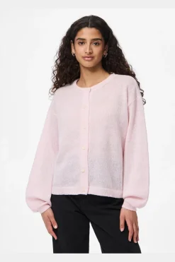 Pcida Ls O-Neck Knit Cardigan
