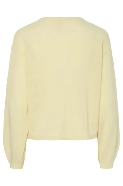Pcida Ls O-Neck Knit Cardigan