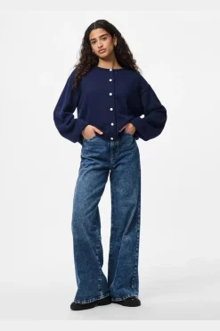 Pcida Ls O-Neck Knit Cardigan