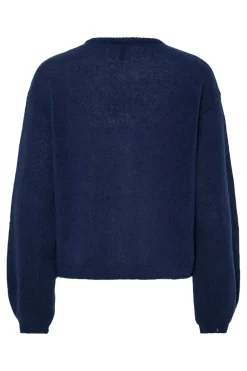 Pcida Ls O-Neck Knit Cardigan