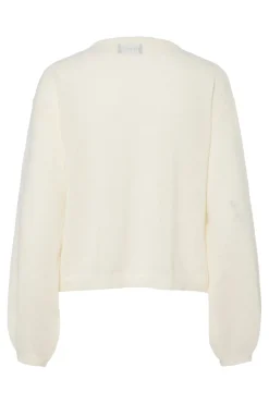Pcida Ls O-Neck Knit Cardigan Pwp Mm