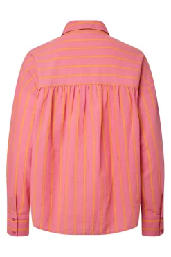 Pcjavia Ls Stripe Shirt Fc