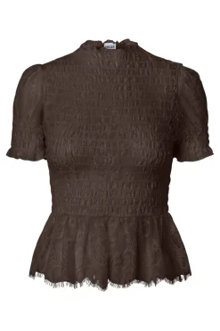 Pcjilly Ss Lace Top