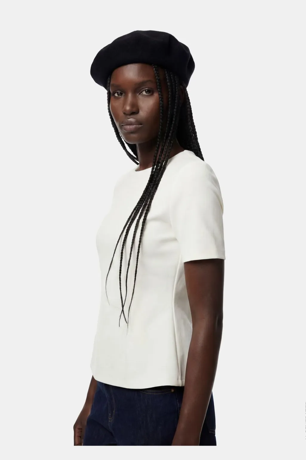 Pclilu Ss O-Neck Top