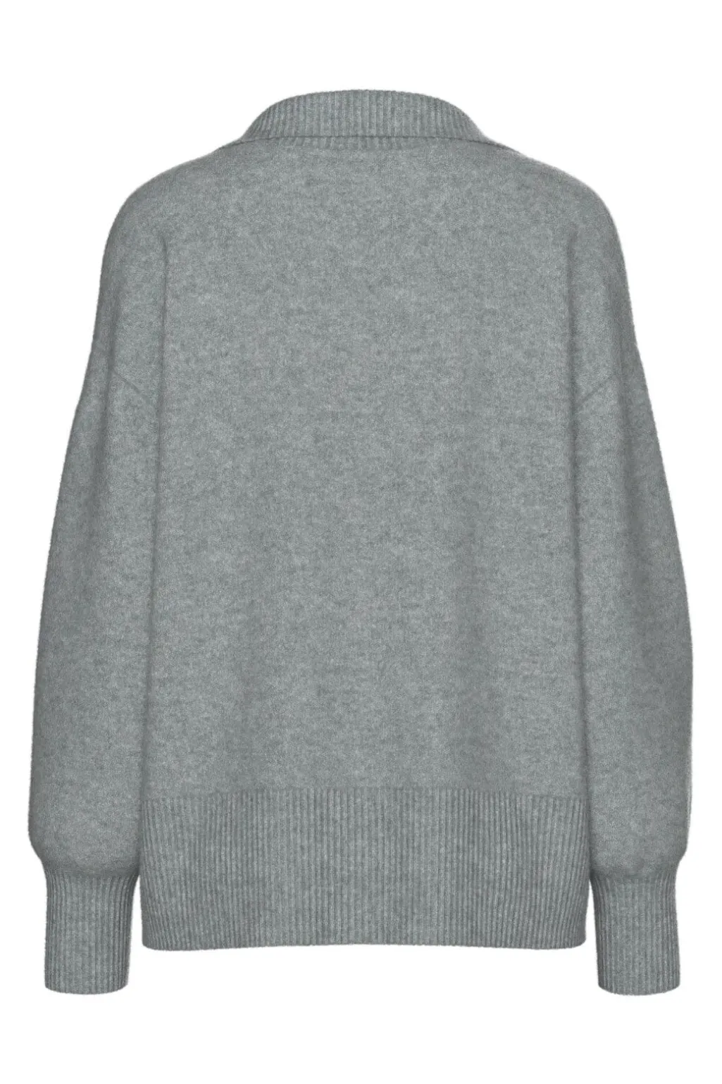 Pcmalou Ls Polo Knit