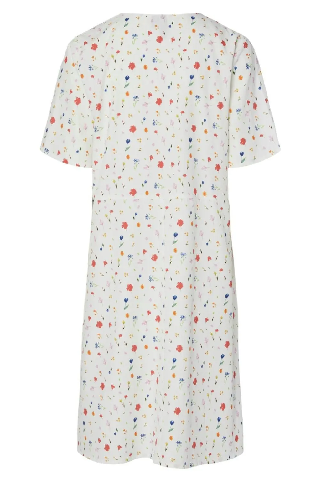 Pcmia Ss V-Neck Short Dress
