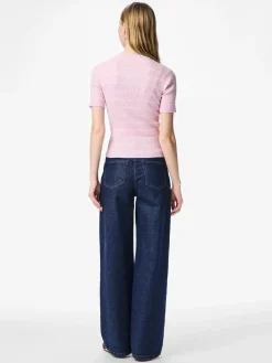 Pcmira Ss O-Neck Knit