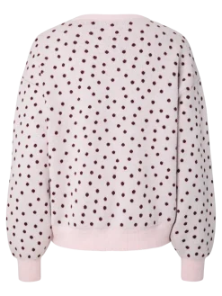 Pcnancy Ls O-Neck Dot Knit