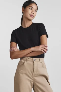 Pcnicca Ss O-Neck Top