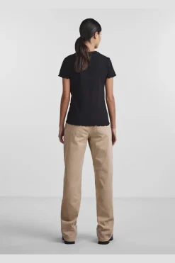 Pcnicca Ss O-Neck Top