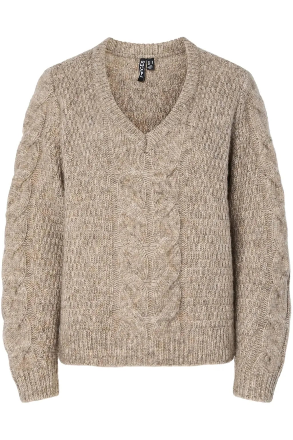 Pcnina Ls V-Neck Knit