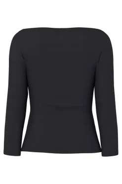 Pcphoebe 3/4 Boatneck Top