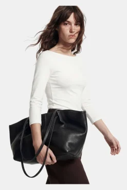 Pcphoebe 3/4 Boatneck Top