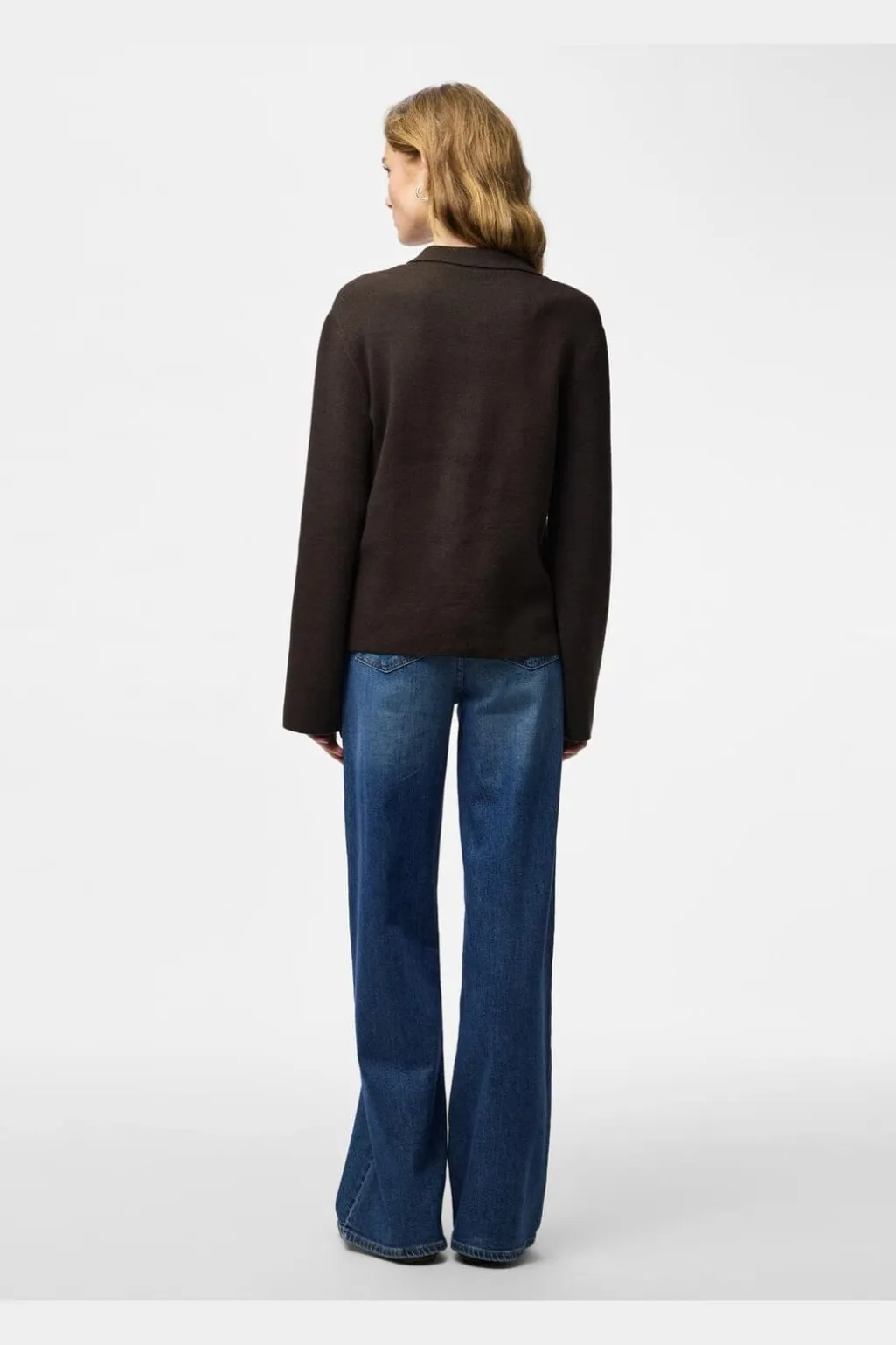 Pcraja Ls Zip Knit Cardigan