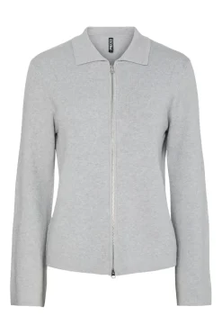 Pcraja Ls Zip Knit Cardigan