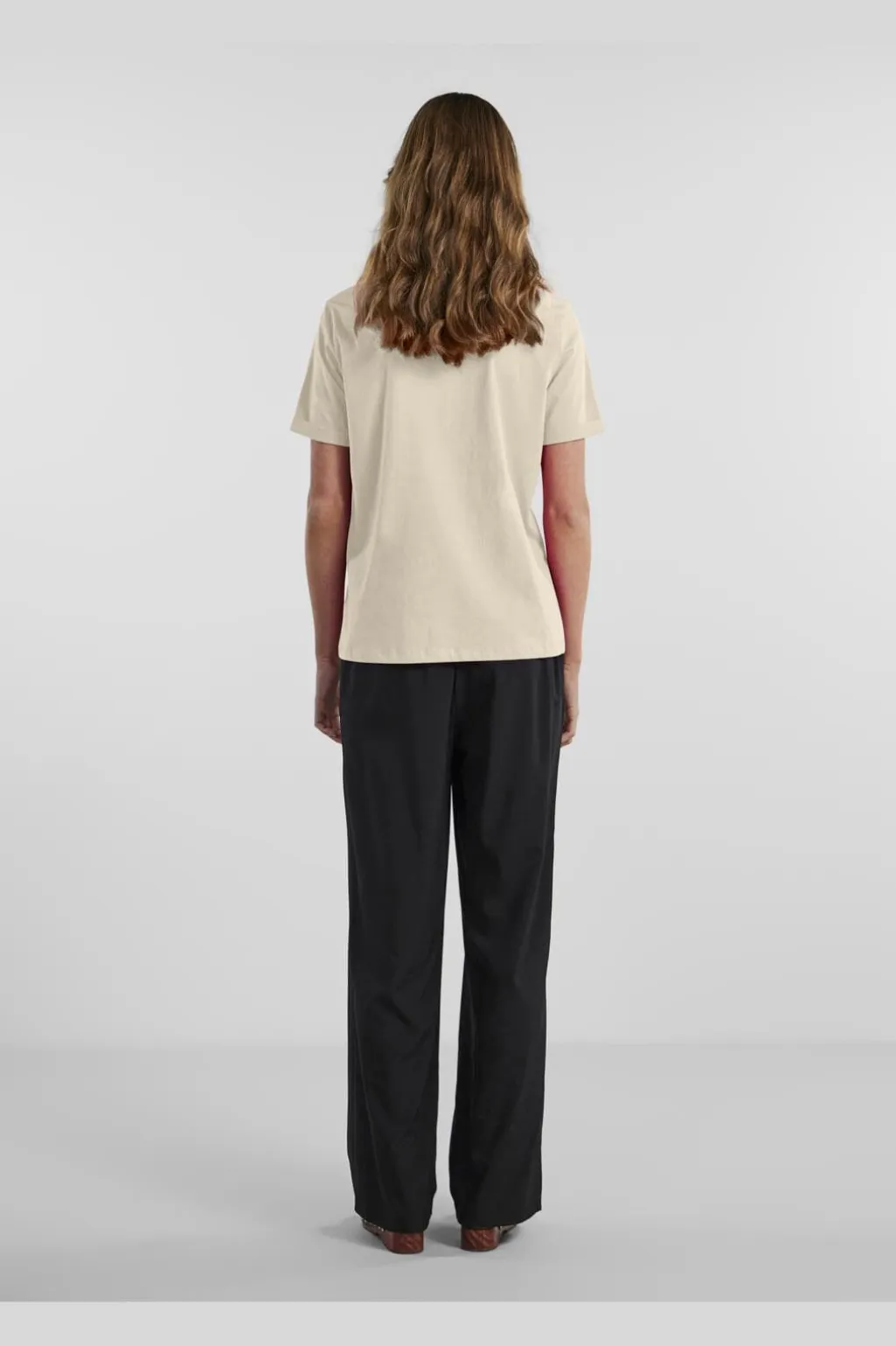 Pcria Ss Fold Up Solid Tee