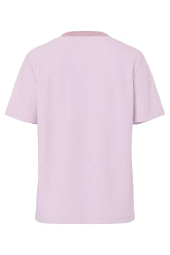 Pcria Ss Lurex Neck Tee