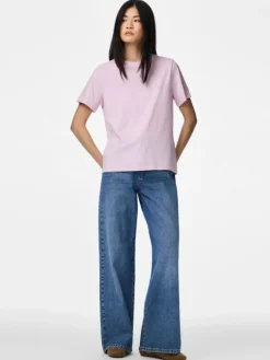 Pcria Ss Solid Tee