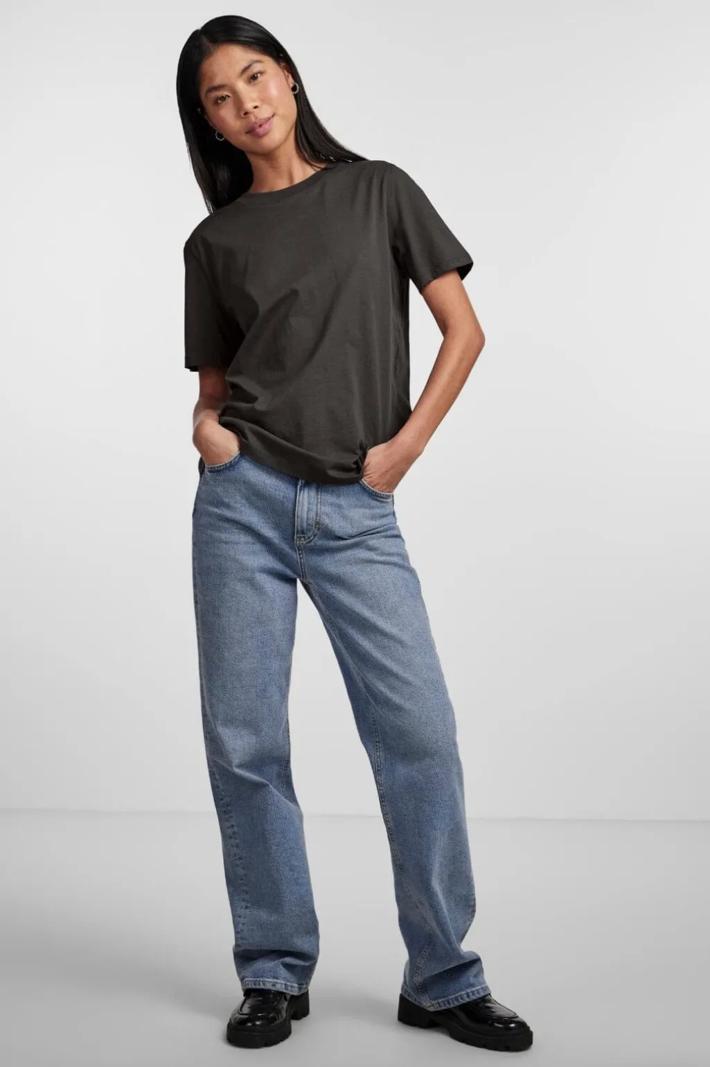 Pcria Ss Solid Tee