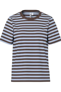 Pcria Ss Tee Multicol Stripes
