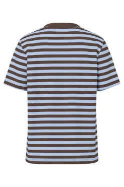 Pcria Ss Tee Multicol Stripes