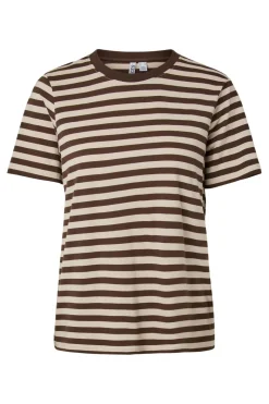 Pcria Ss Tee Multicol Stripes