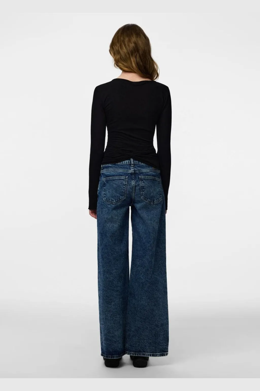 Pcroya Ballerina Ls Wrap Top
