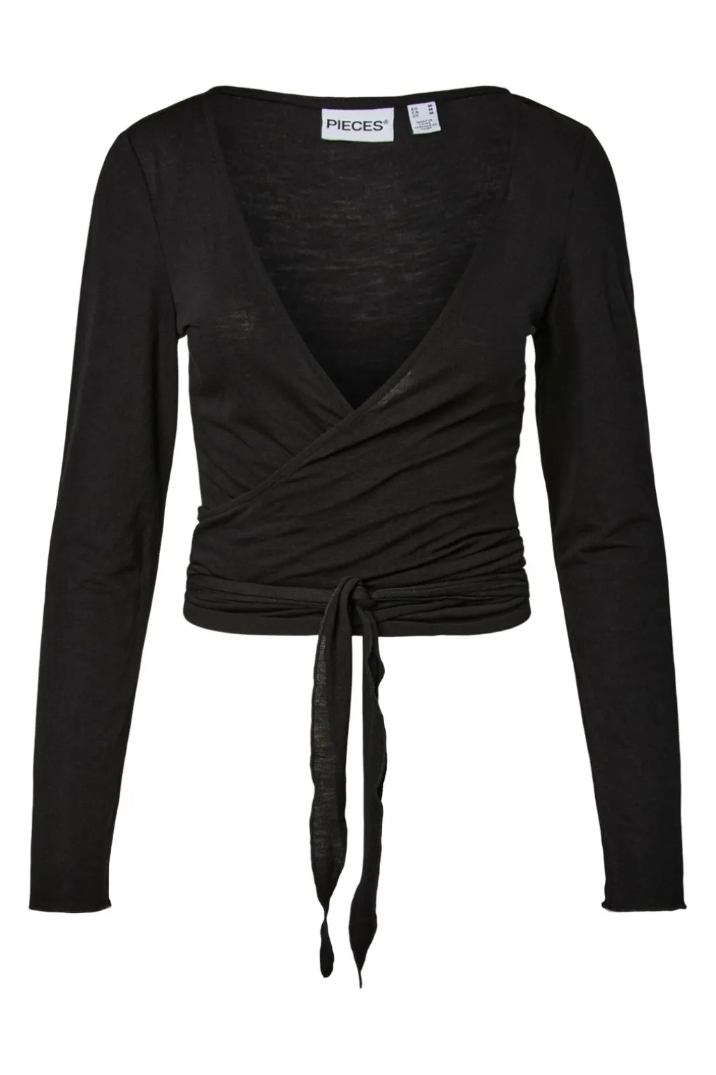 Pcroya Ballerina Ls Wrap Top